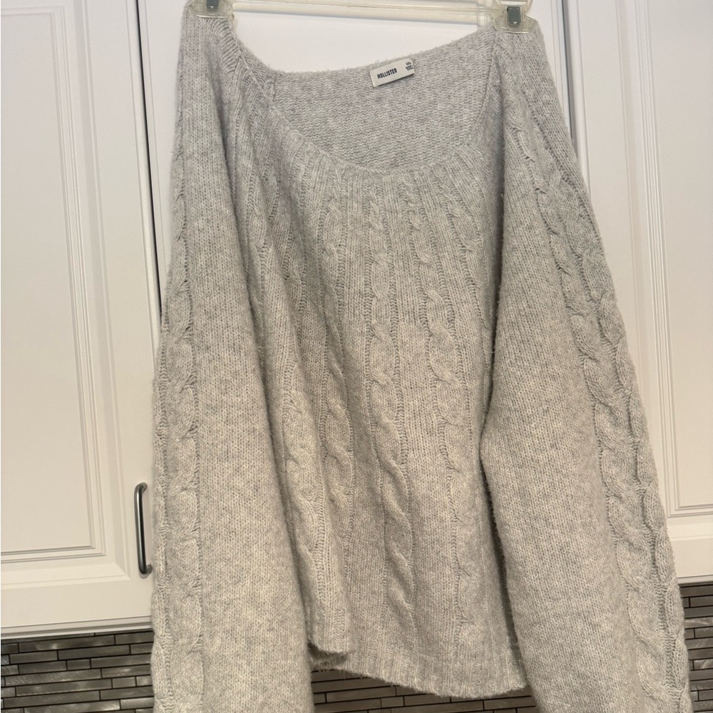 Hollister soft and warm off the shoulder sweater